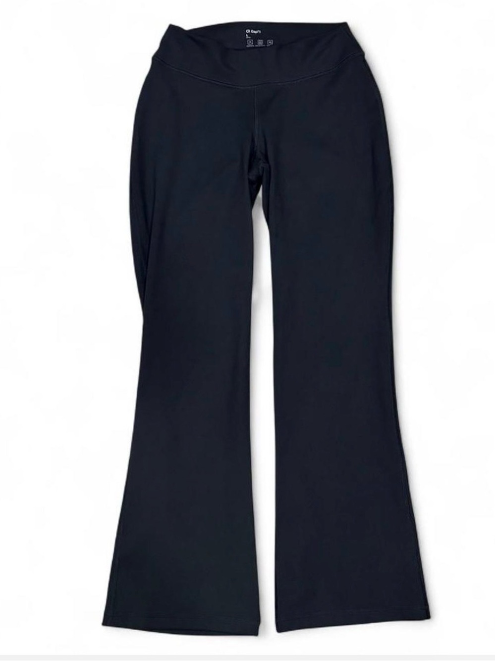 GapFit Women’s Black Flare Yoga Pants Leggings Large Petite